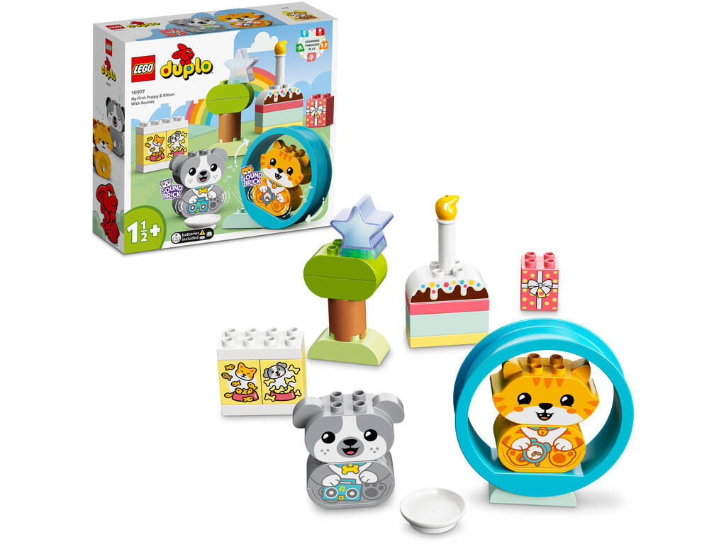 Lego Duplo Mis Primeros Cachorritos y Gatito con Sonido 10977