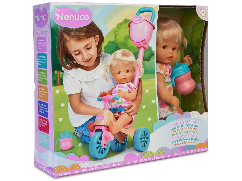 Nenuco et son tricycle Famosa 700017103