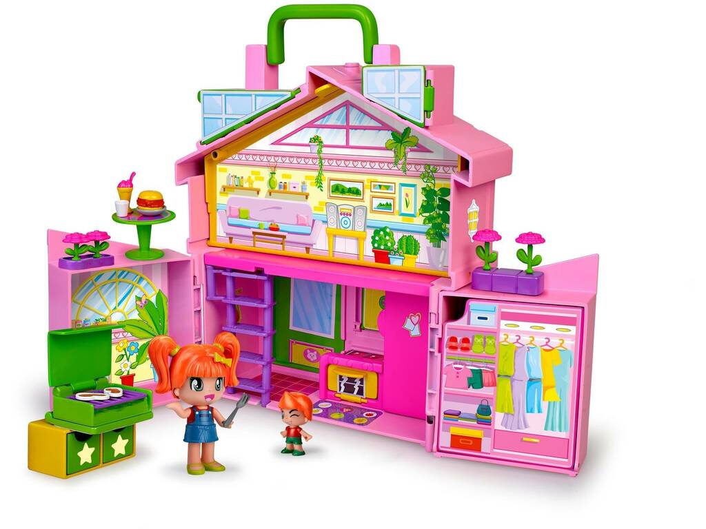 Pinypon Casa Rosa Maletín Famosa 700017012