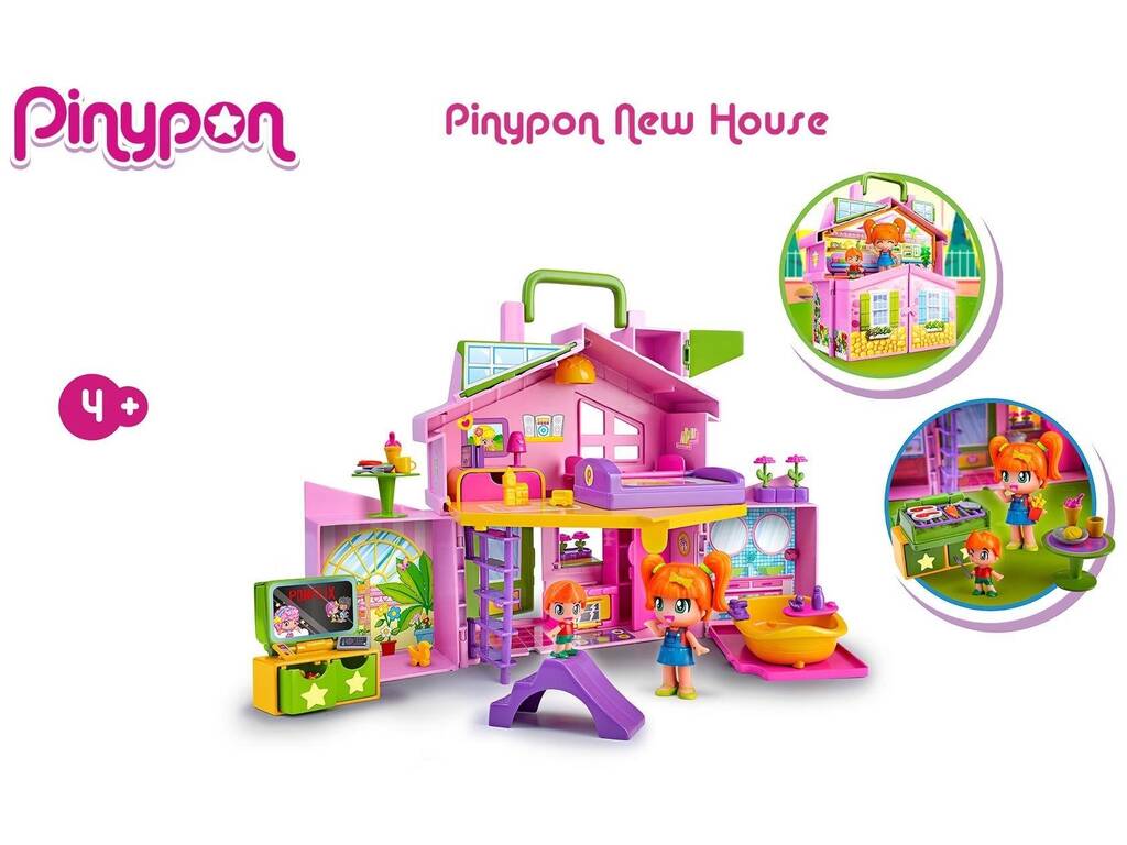 Pinypon Casa Rosa Maletín Famosa 700017012
