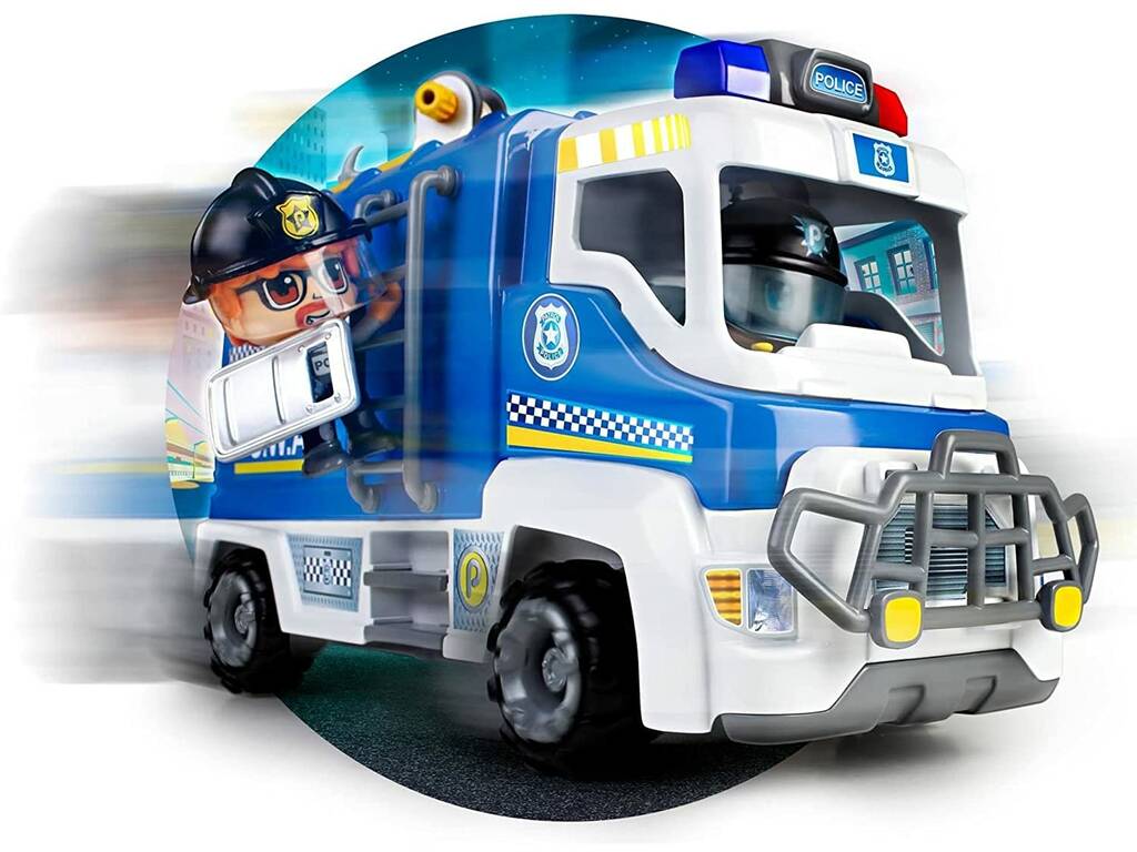 Pinypon Action Furgón De Policía Famosa 700016770