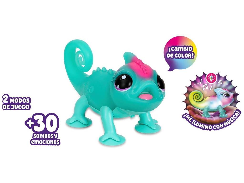 Little Live Pets Sunny Camaleonte Luminoso Famosa LP200000