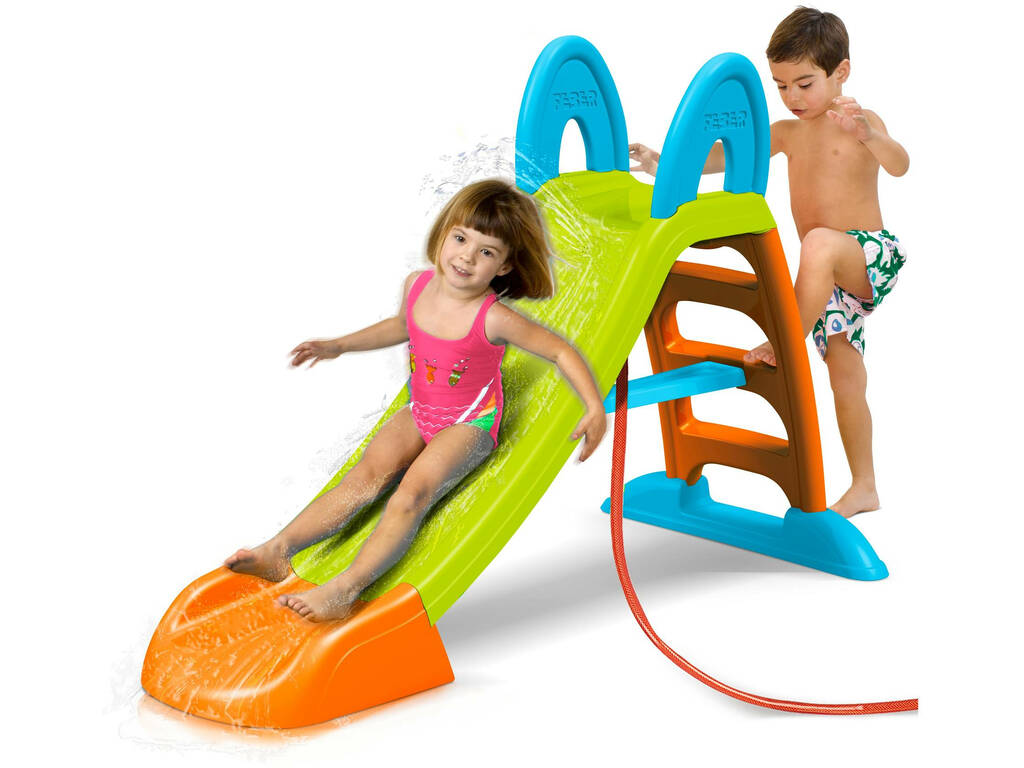 Escorregador Feber Slide Max com Água Famosa 800013651