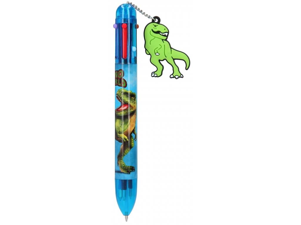 Dino World Penna a 6 Colori Depesche 11384