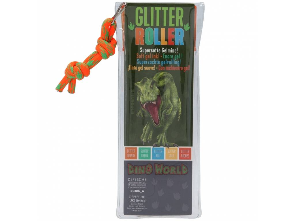 Dino World Set Gel Rollers Depesche 11386