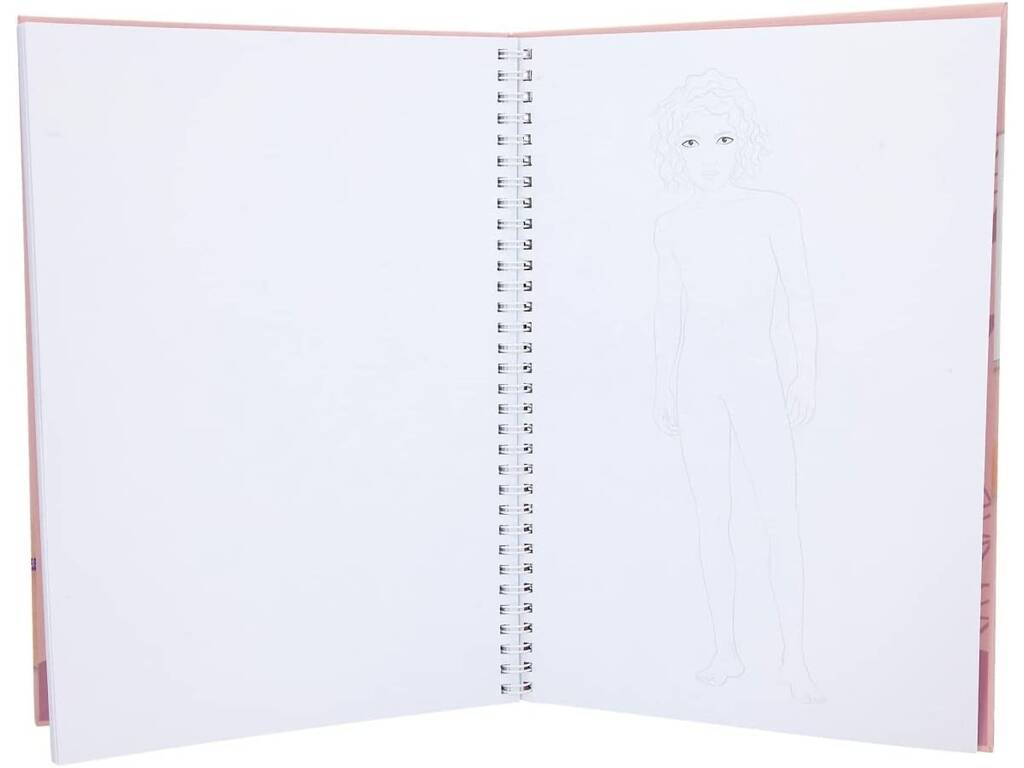 Top Model Set da colorare con colori Depesche 0011389