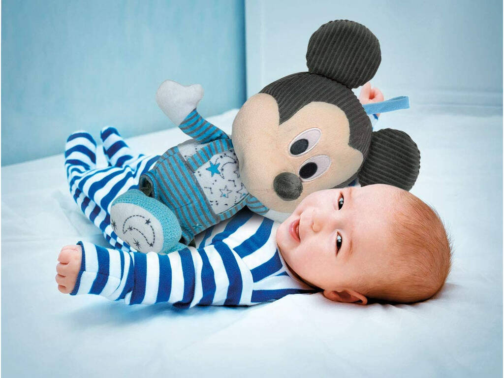 Peluche Mickey Dormi con Me Clementoni 17394