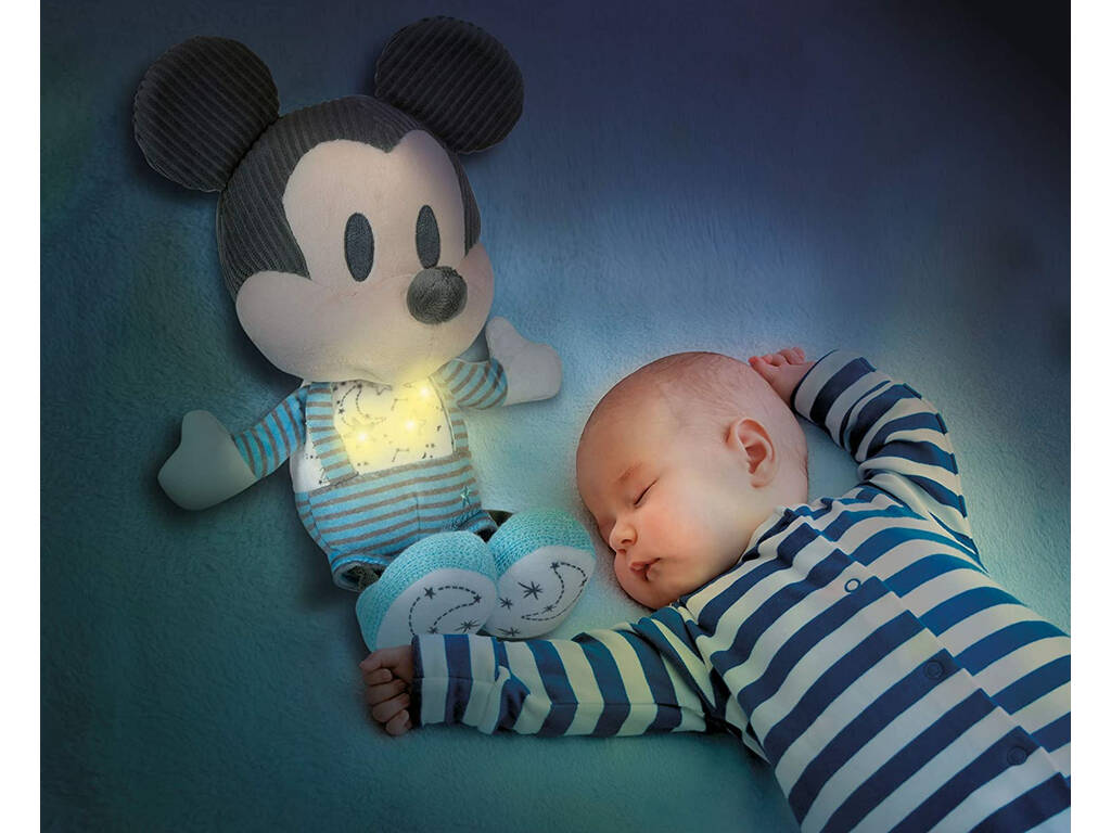Peluche Mickey Dormi con Me Clementoni 17394