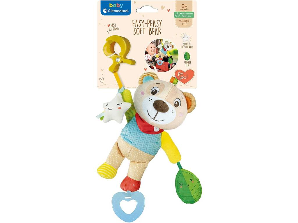 Orsetto Peluche Attività Clementoni 17708