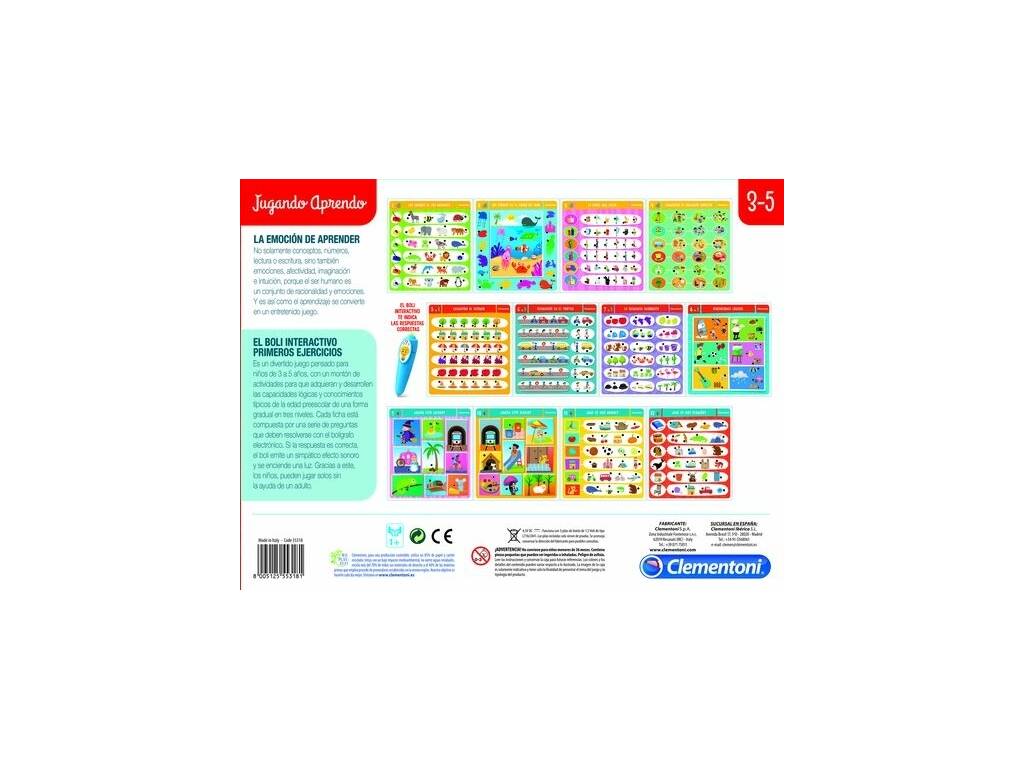 Stylo interactif Premiers exercices Clementoni 55318