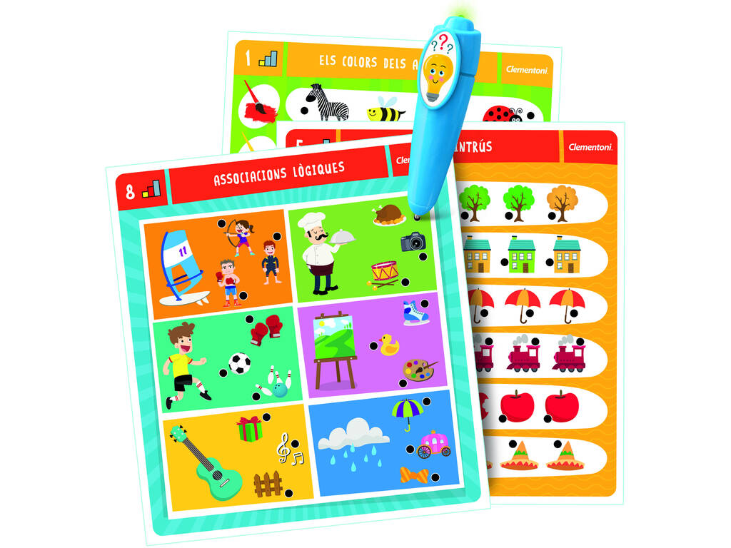 Amorces de stylos interactifs Exercices Clementoni 55364