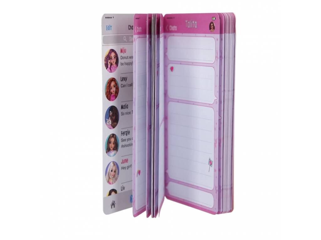 Top Model Mobile Notepad con immagine Depesche 11855