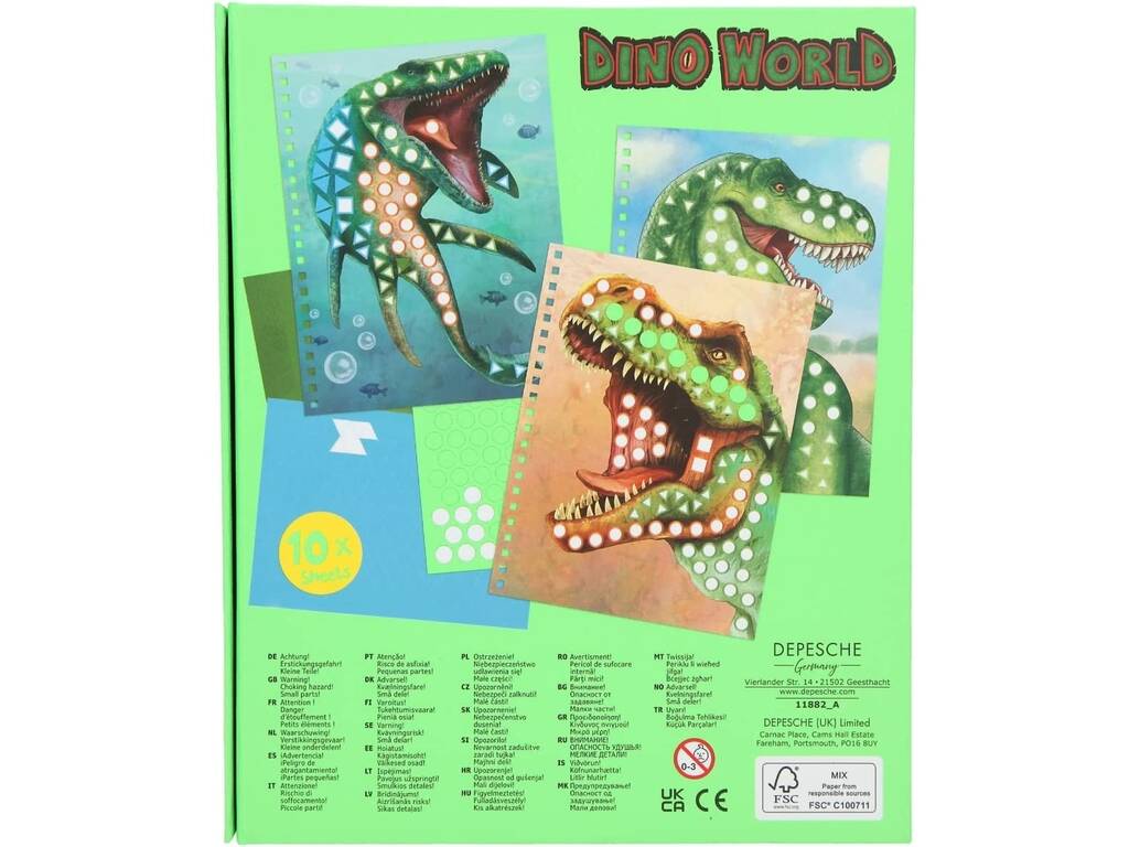 Dino World Sticker Your Picture Depesche 0011882