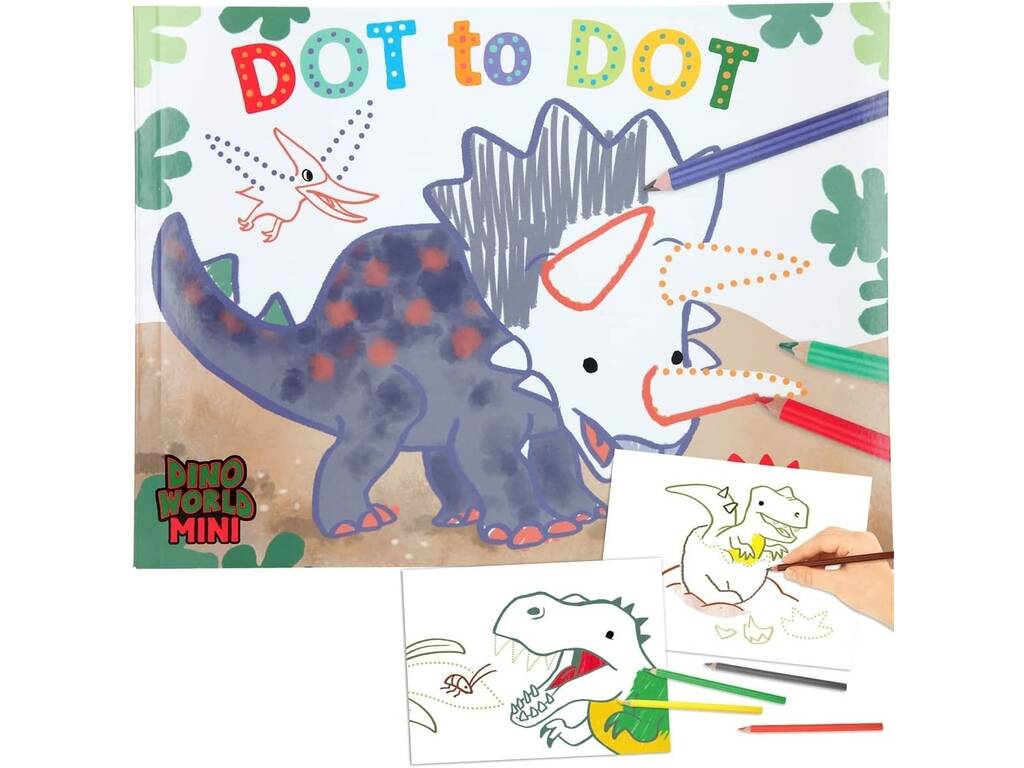 Dino World Libro da colorare di Depesche 0012013