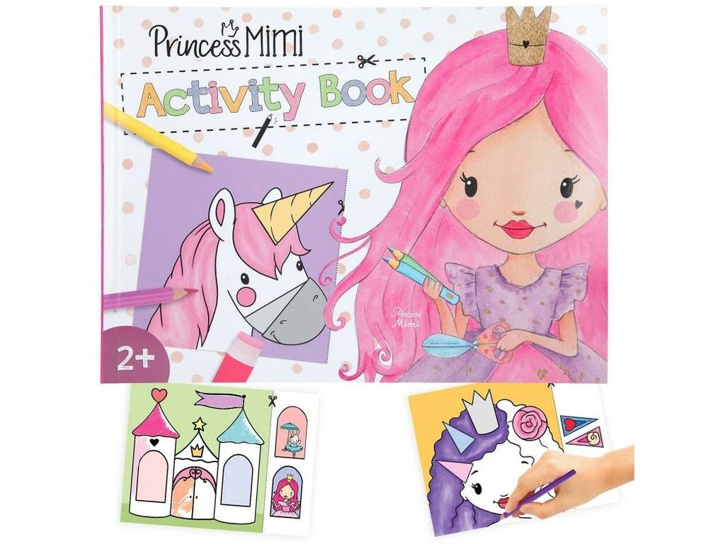 Livre d'activités Princesse Mimi Depesche 0012013