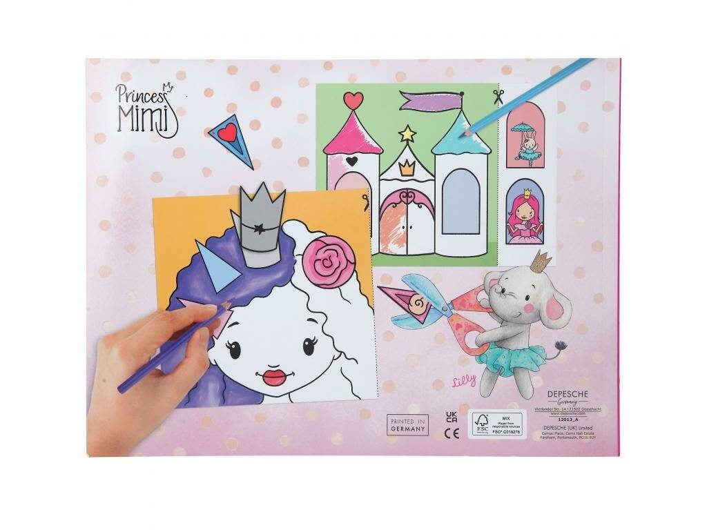 Livre d'activités Princesse Mimi Depesche 0012013