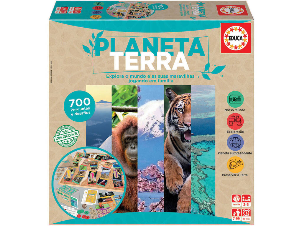 Planète Terre O Jogo Educa 18736