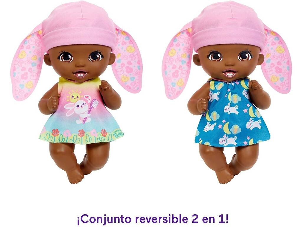 My Garden Baby Bebé Heureux avec Oreilles et Brosse à Dents Mattel HGC11
