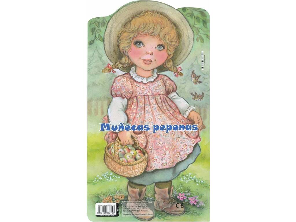 Libro bambole Peponas con ritagli Andrea