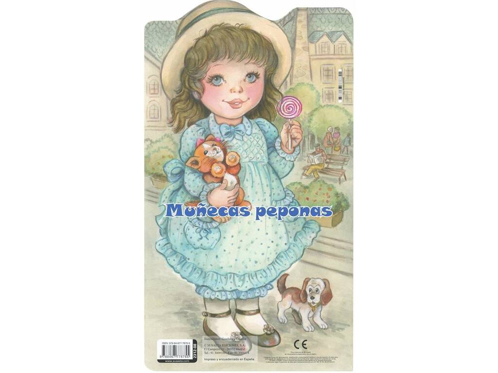 Libro bambole Peponas con ritagli Lourdes