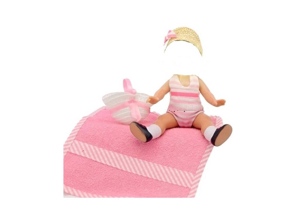 Mini ensemble de plage rose Mariquita Perez MM20121