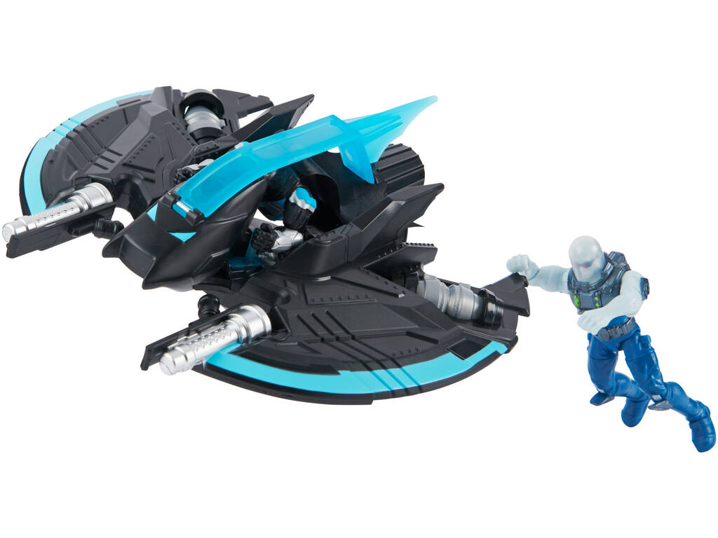 Batman veicolo Batwings con due figure Batman e Mr. Freezee Spin Master 6063041