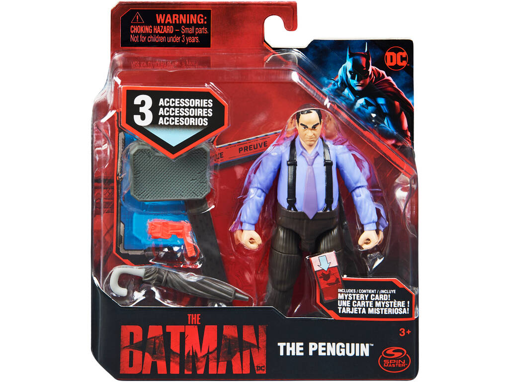 Batman Figure 10 cm. avec accessoires Spin Master 6060654