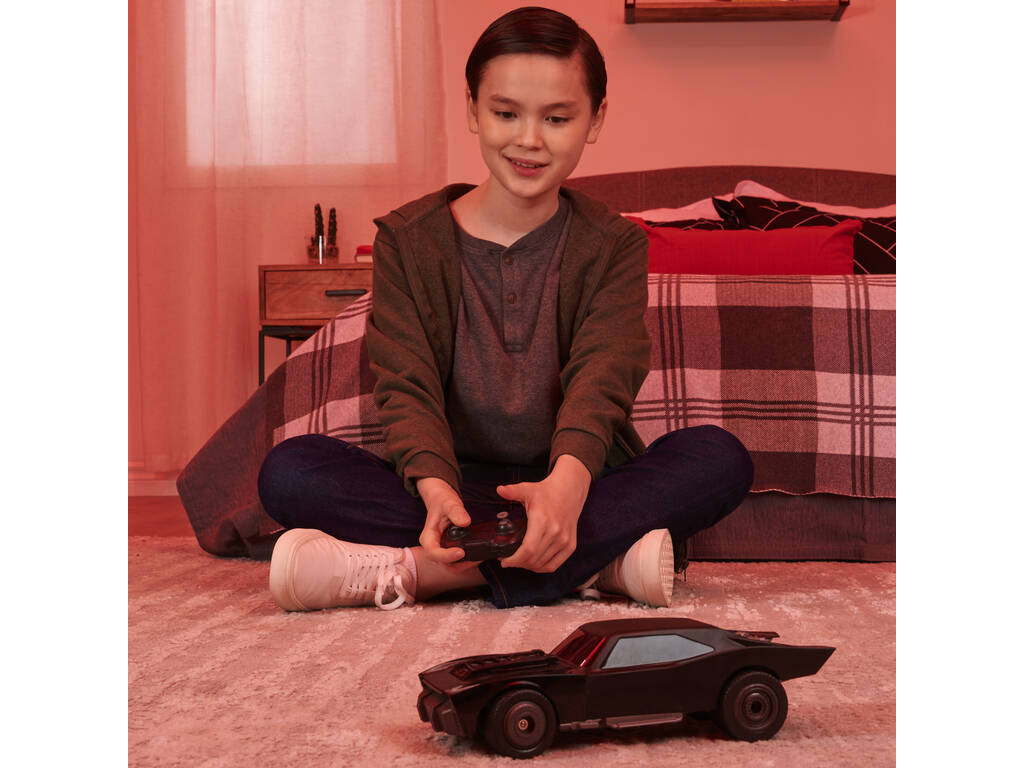 The Batman Batmobile Radiocomando Spin Master 6060469