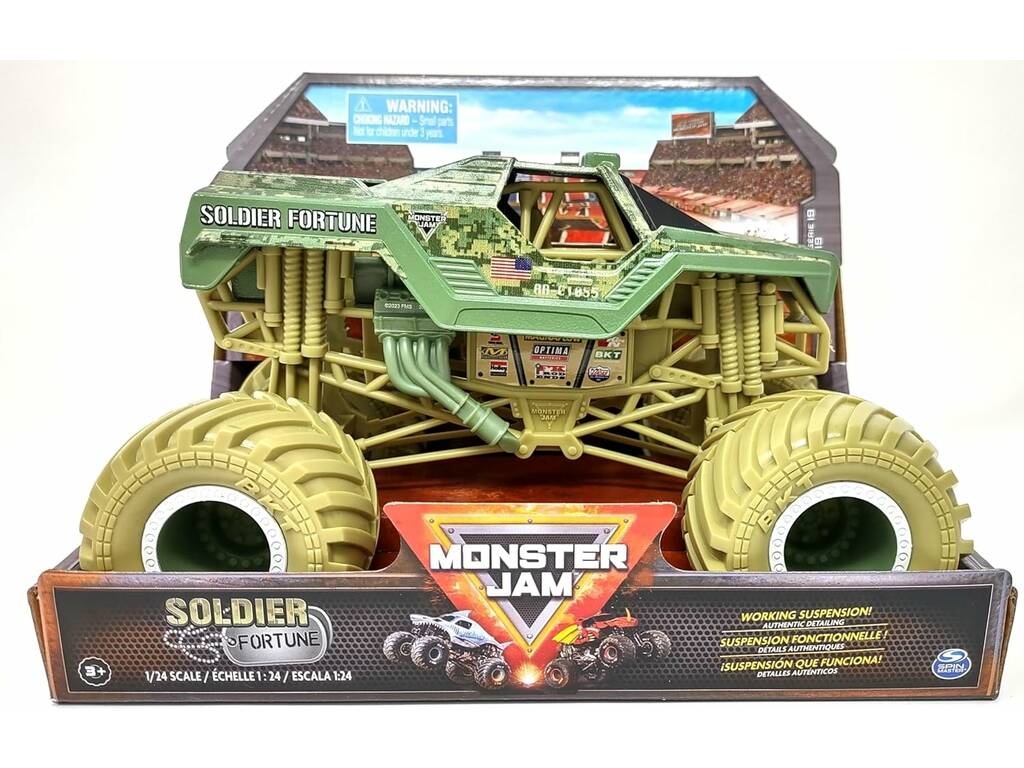 Monster Jam veicolo Diecast 1:24 Spin Master 6056371