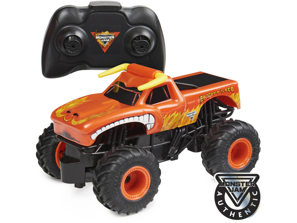 Radiocomando Monster Jam Toro Loco 1:24 Spin Master 6060517