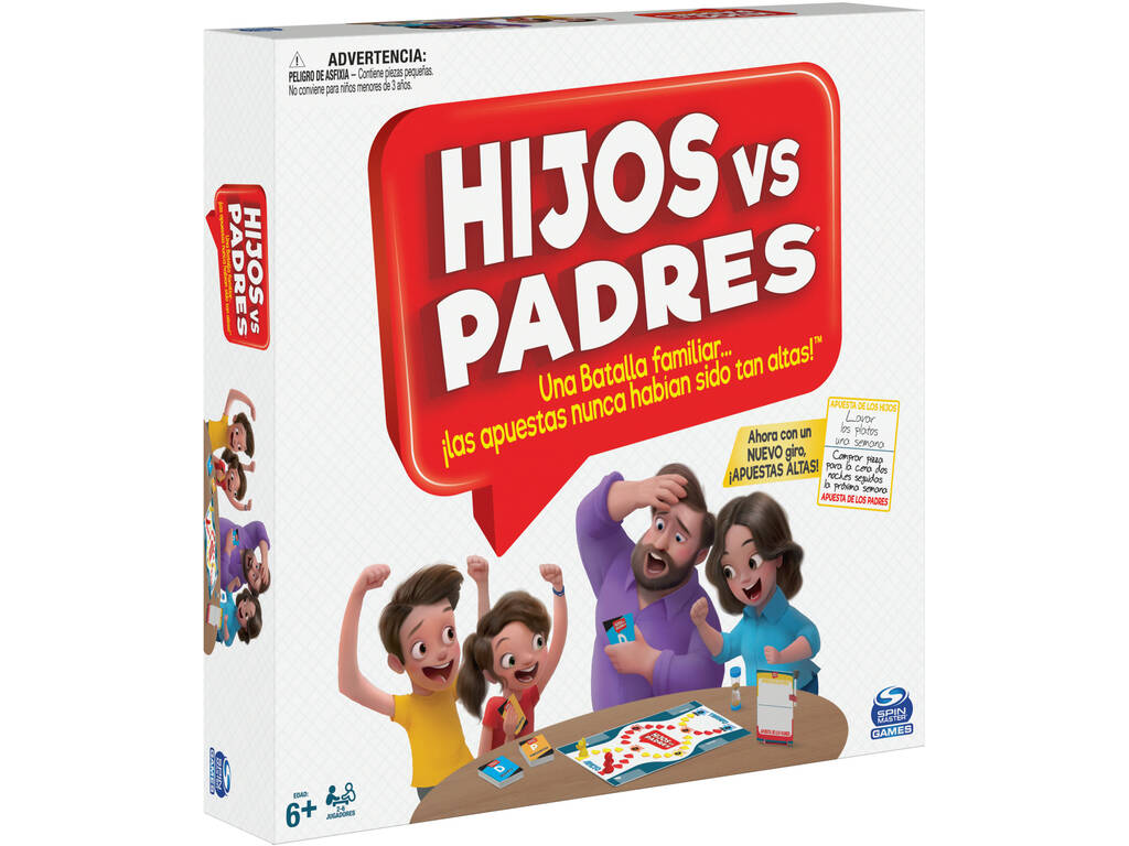 Spin Master Sons vs. Fathers Board Game Spin Master 6065093