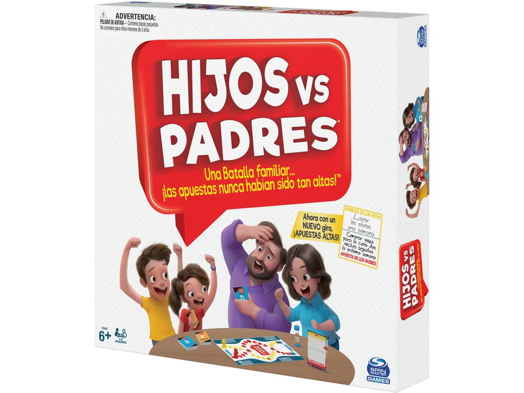 Spin Master Sons vs. Fathers Board Game Spin Master 6065093