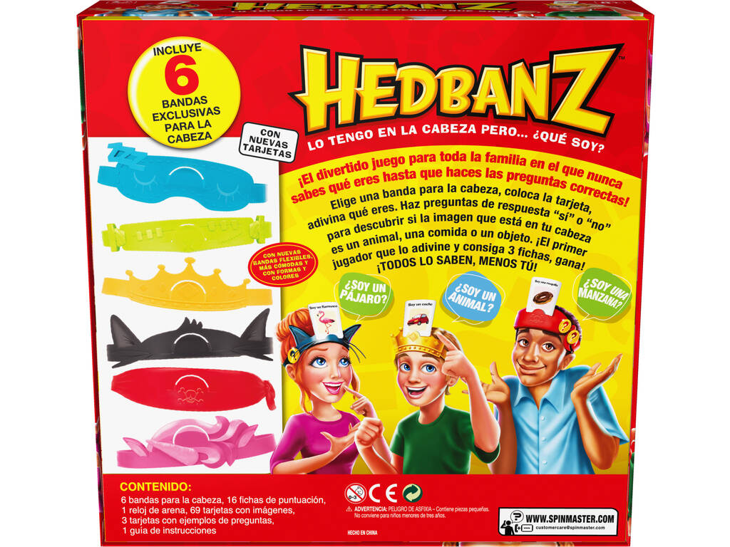 Hedbanz Family Spin Master 6065108