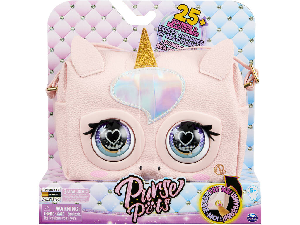 Sac à main Pet Unicorn Interactive Purse Spin Master 6062241