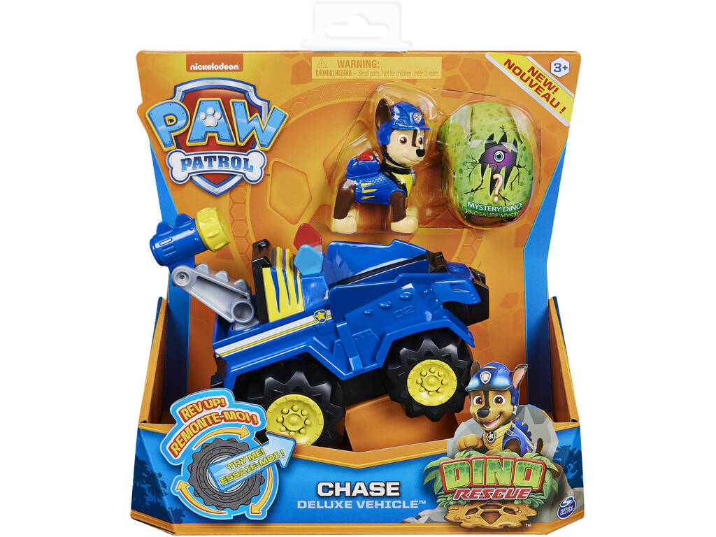 Paw Patrol Veicolo Dino Chase Spin Master 6059512