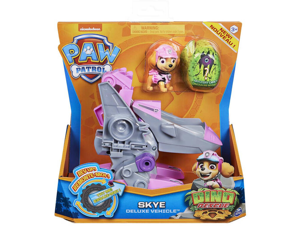 Paw Patrol Veicolo Dino Skye Spin Master 6059520