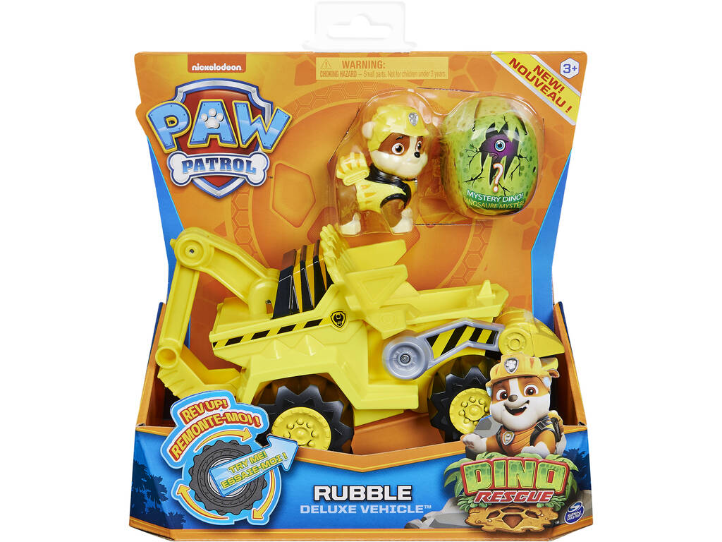 Paw Patrol Veicolo Dino Rubble Spin Master 6059519