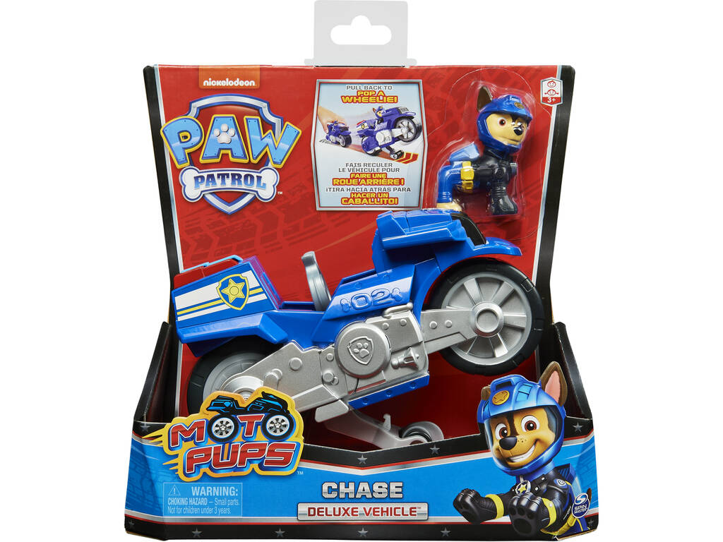 Canine Patrol Motorbike Pups Chase Vehicle Deluxe Spin Master 6061223