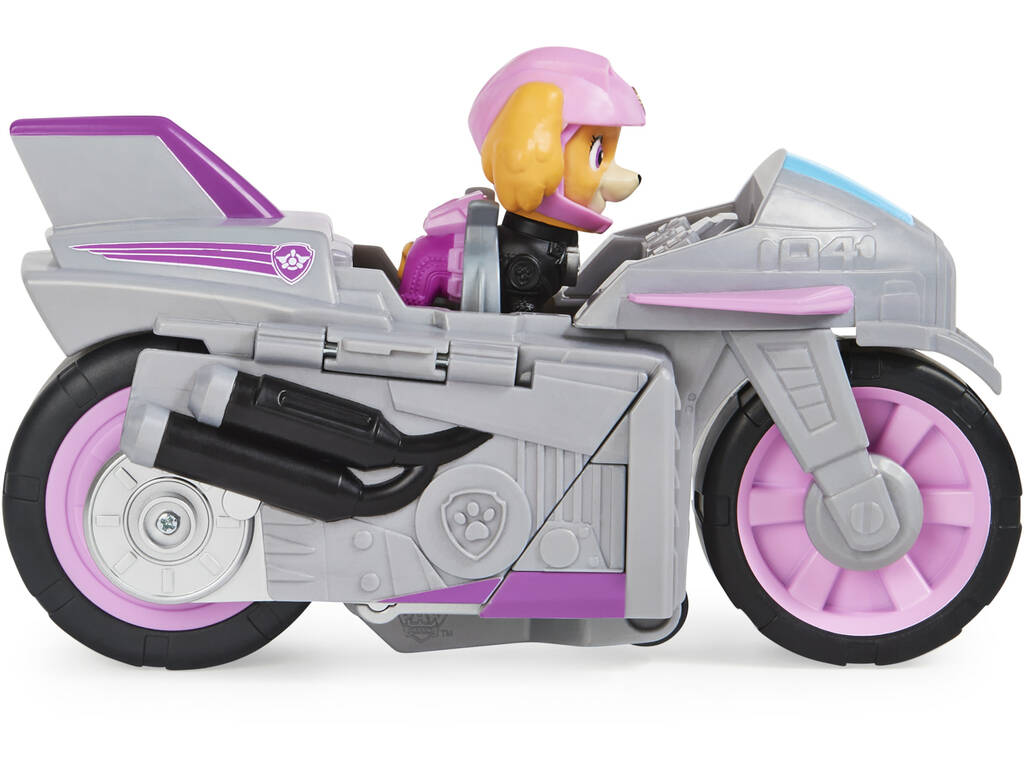 Patrulha Canina Moto Pups Skye Veiículo Deluxe Spin Master 6061225