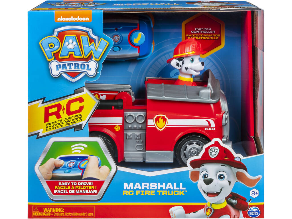 Paw Patrol Veicolo Radiocomandato Marshall Spin Master 6054195