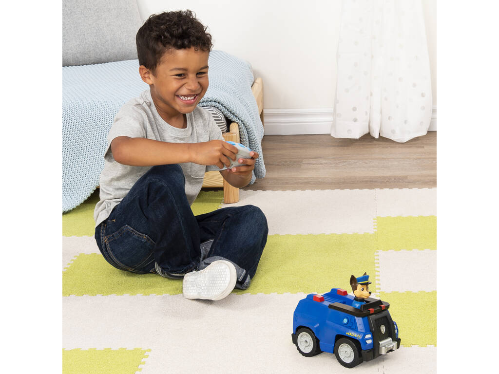 Paw Patrol Véhicule Canin Radiocommandé Chase Spin Master 6054190