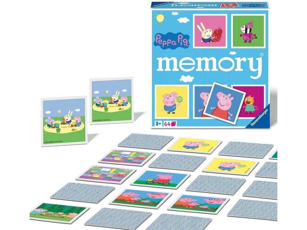 Mémoire Peppa Pig Ravensburger 20886