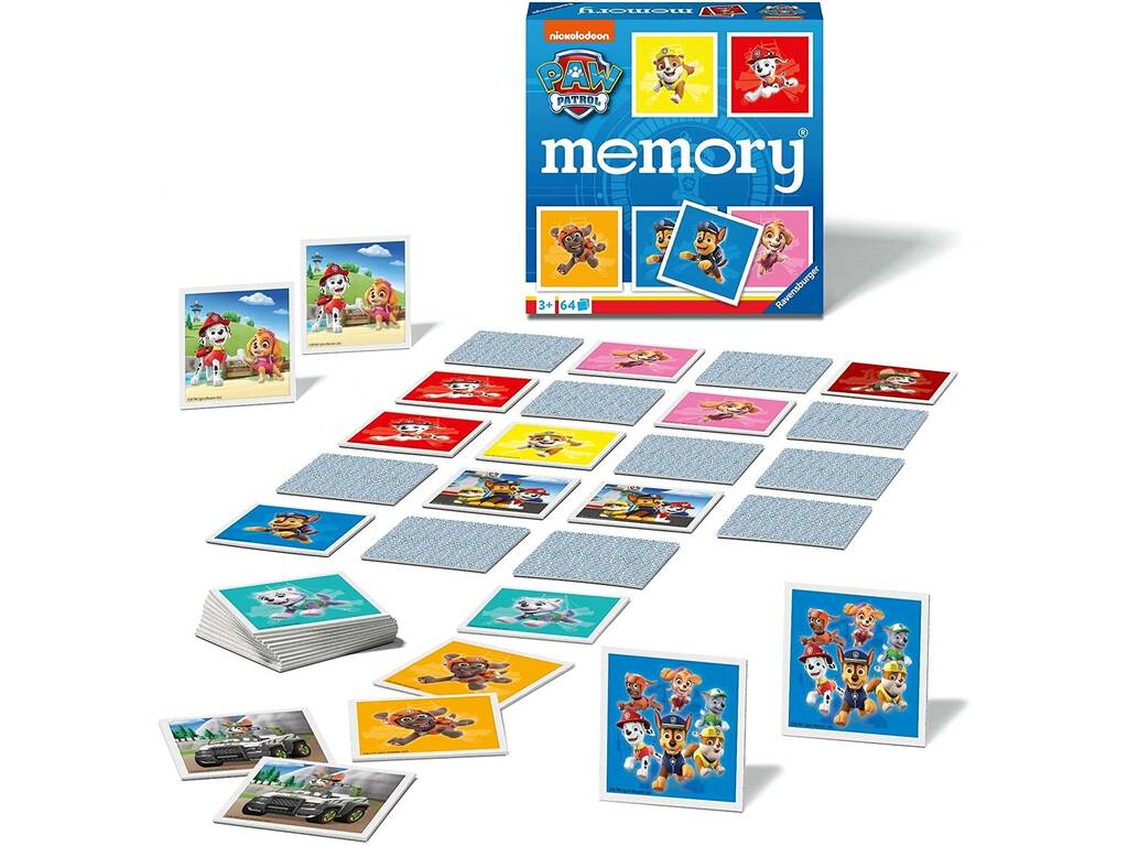 Memory Paw Patrol Ravensburger 20887