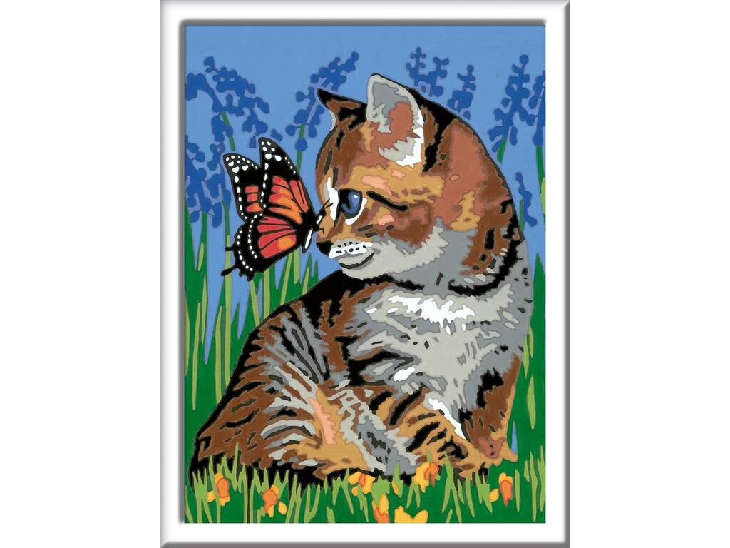 Creart Gattino e farfalla Ravensburger 28935