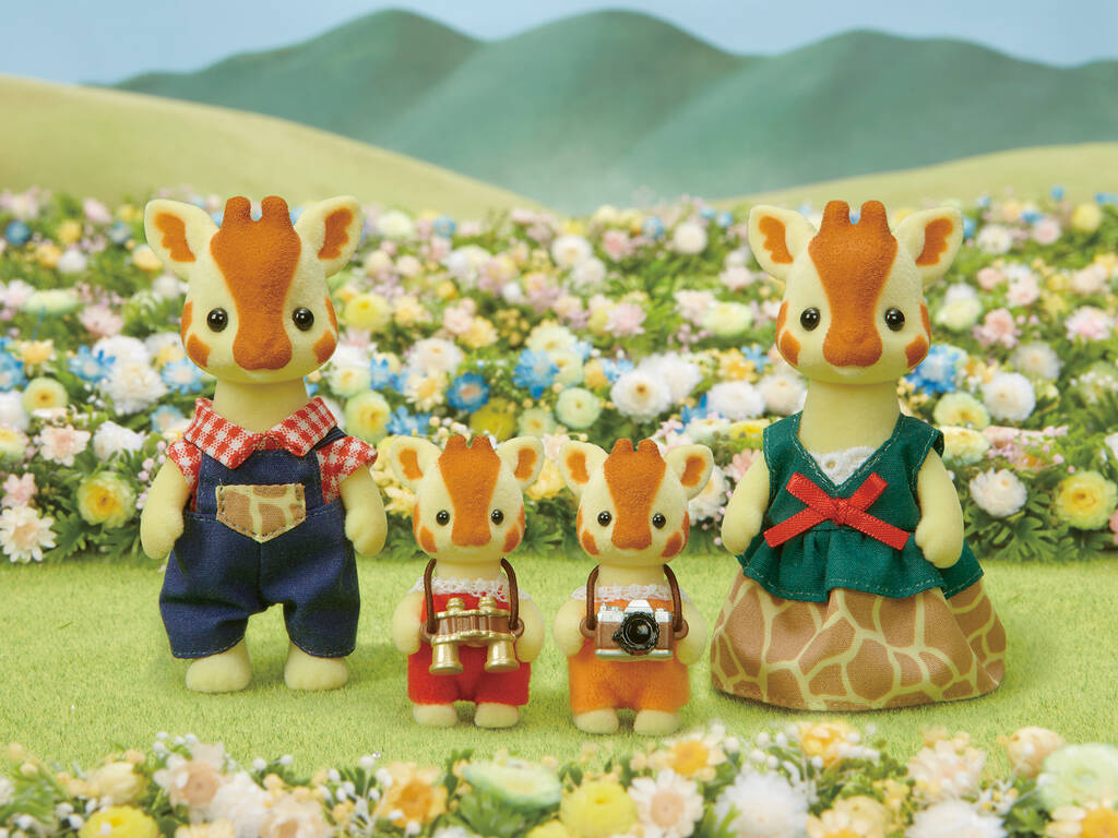 Sylvanian Families Epoch Giraffe Family to Imagine 5639