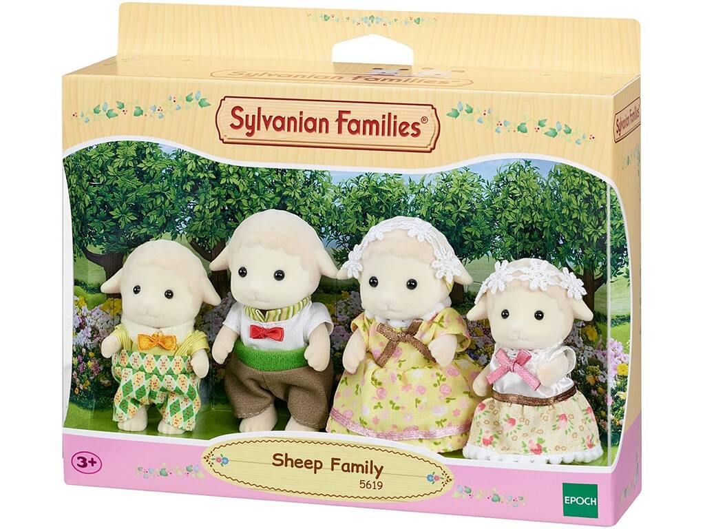 Sylvanian Families Famiglia Pecora Epoch Para Imaginar 5619