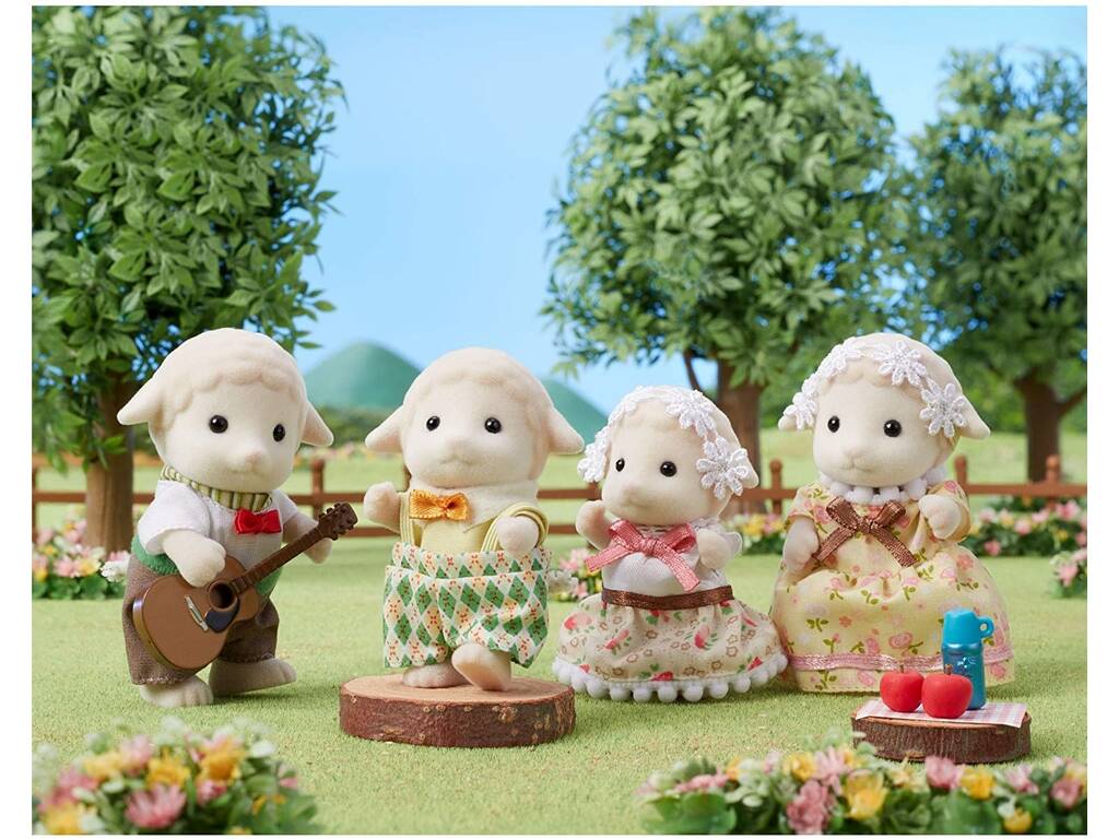 Sylvanian Families Famiglia Pecora Epoch Para Imaginar 5619