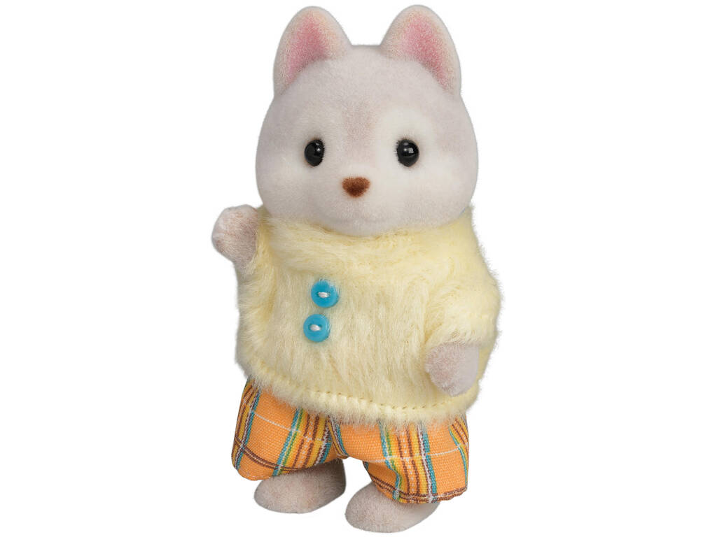 Sylvanian Families Hermanos Husky en Tandem Epoch Para Imaginar 5637