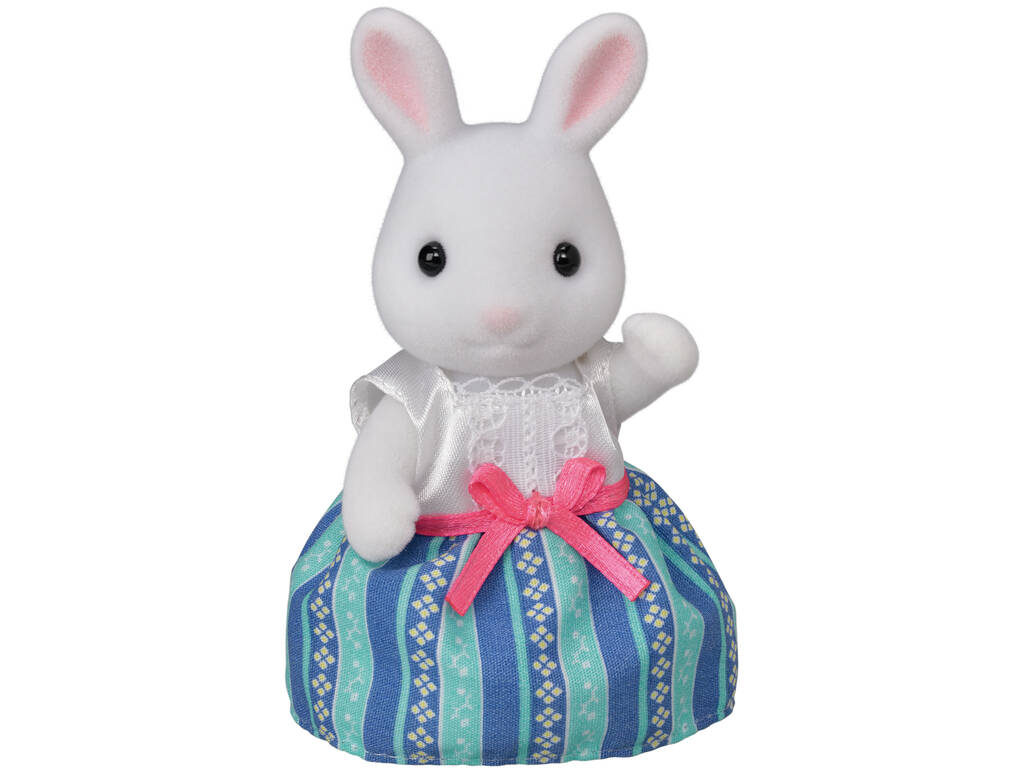 Sylvanian Families Emilie Snow Rabbit Travel Set Epoch To Imagine 5641