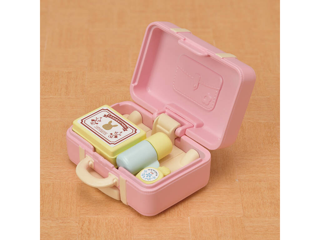 Sylvanian Families Emilie Snow Rabbit Travel Set Epoch To Imagine 5641